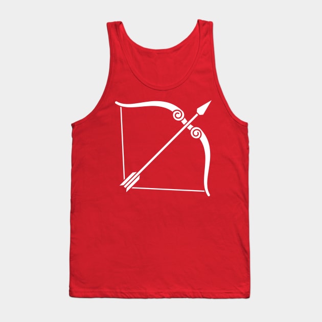 Bow and Arrow Tank Top by Mariteas